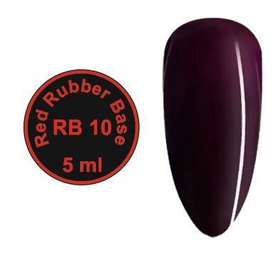 Красная каучуковая база Red Rubber Base MagicNail 5 ml № RB 10