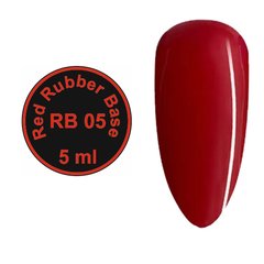 Червона каучукова база Red Rubber Base MagicNail 5 ml № RB 05