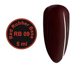Червона каучукова база Red Rubber Base MagicNail 5 ml № RB 09