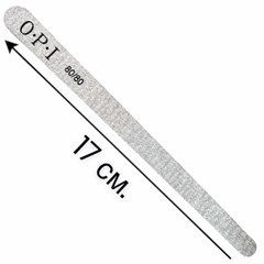 Пилочка OPI каплевидная двухсторонняя для маникюра и педикюра 80/80 грит