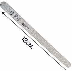 Пилочка OPI каплевидная двухсторонняя для маникюра и педикюра 100/100 грит