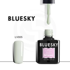 Bluesky, Гель-лак Luxury Silver 10 мл. № 005 бело-серый.