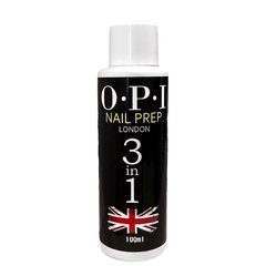 Рідина Nail prep 3в1 O.P.I для зняття липкого шару, знежирення, очищення кистей (100 мл)