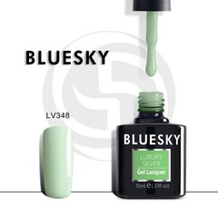 Bluesky, Гель-лак Luxury Silver 10 мл № 348 фісташковий.