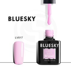 Bluesky, Гель-лак Luxury Silver 10 мл. № 017 нежно-розовый.